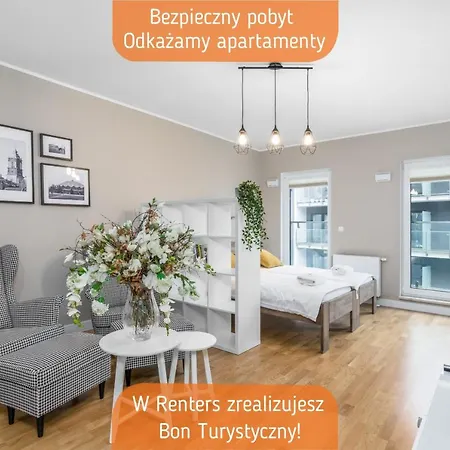 Apartament Black & White Mostowa By Renters Posen