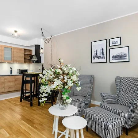 شقة Apartament Black & White Mostowa By Renters بوزنان